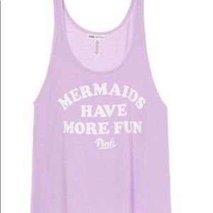 Mermaids have more fun tank top from Pink 🧜‍♀️